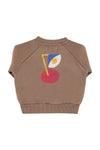 Sweatshirt | Brown w/ Captain Print