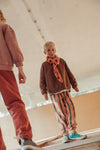 Sweatshirt | Brown w/ Captain Print