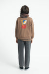 Sweatshirt | Brown w/ Captain Print