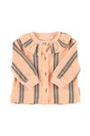 Baby Shirt | Light Pink w/ Double Stripes