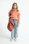 Flare Trousers | Fadded Light Blue Denim