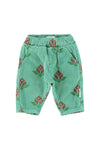 Trousers | Green w/ Big Flowers baby