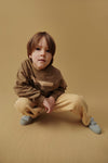 Gray Label Baggy Oversized Trousers GOTS - Cookie