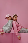 Gray Label Dropped Shoulder Sweater GOTS - Bubblegum