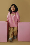 Gray Label Baggy Oversized Trousers GOTS - Cookie