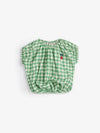 Pixel Sugar Beet vichy woven blouse
