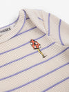 Mush Monster stripes body - Offwhite