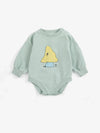Mush Monster fleece body - Green