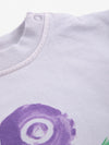 Stamp Bloom fleece body - Lavender