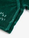 Bobo Choses crossed velvet T-shirt - Green