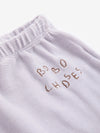Bobo Choses velvet footed leggings - Lavender