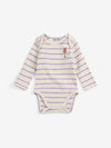 Mush Monster stripes gift set - Offwhite
