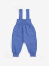 Stamp Bloom knitted overall - Purple