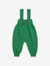 Mush Monster knitted overall - Green