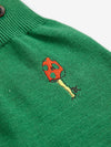 Mush Monster knitted overall - Green