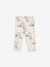 Everyday Ghosts all over leggings - Offwhite