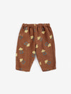 Pixel Abduction all over woven pants - Brown
