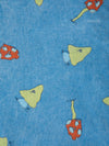 Mush Monster Duo all over corduroy overall - Blue
