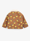 Pixel Abduction sheepskin reversible jacket - Brown