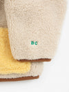Pixel Abduction sheepskin reversible jacket - Brown