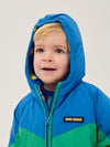 Mush Monster Duo all over reversible anorak - Blue