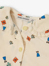 Blossom all over woven blouse - Offwhite