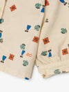 Blossom all over woven blouse - Offwhite