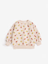 Mush Monster Duo all over sweatshirt - Offwhite