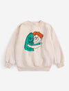Bobo Choses Hug Hairy Monster sweatshirt