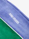 Color Block terry cloth jogging pants - Green