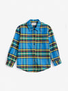Tartan all over shirt - Blue
