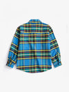 Tartan all over shirt - Blue