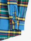Tartan all over shirt - Blue