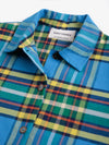 Tartan all over shirt - Blue