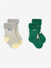 BC Mush Monster socks pack - Green