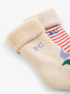 BC Stamp Bloom socks pack - Offwhite