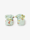 Mush Monster Duo all over baby booties - Green