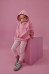 Gray Label Leggings - Bubblegum - Cream