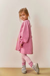 Gray Label Leggings - Bubblegum - Cream