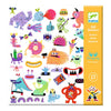 Djeco 160 Stickers - Monsters