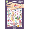 Djeco Tattoos - Colorful Feathers