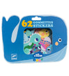 Stickers for babies - Djeco - Ocean Animals, 62 pcs.
