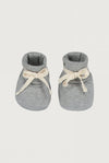 Gray Label Baby Booties GOTS - Gray Melange