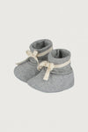 Gray Label Baby Booties GOTS - Gray Melange