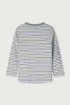 Gray Label L/S Tee GOTS - Stone Gray - Cream