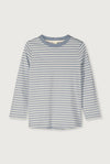 Gray Label L/S Tee GOTS - Stone Gray - Cream