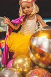 Circus Fabric Ball 40 cm - Gold