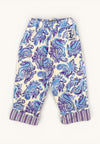 Growing Pants Purple Paisley