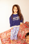 Growing Pants Purple Paisley