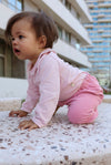 Gray Label Baby Collar Onesie GOTS - Bubblegum - Cream